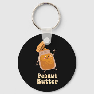 Peanut Butter and Jelly Matching Couple Halloween Keychain