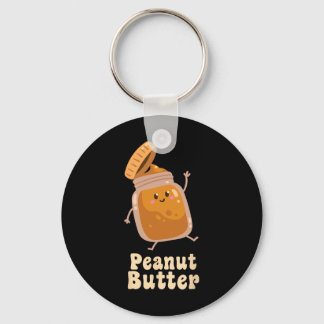 Peanut Butter and Jelly Matching Couple Halloween Keychain