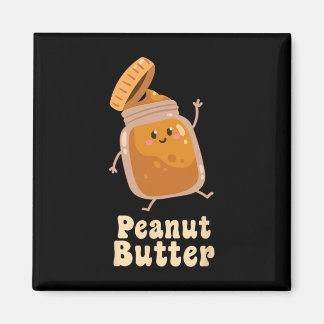 Peanut Butter and Jelly Matching Couple Halloween Magnet