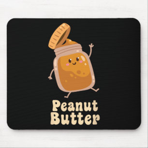 Peanut Butter and Jelly Matching Couple Halloween Mouse Pad