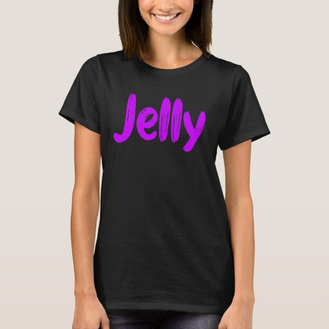 peanut butter and jelly matching halloween costume T-Shirt (Front)