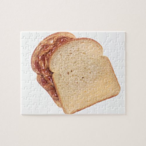 Peanut Butter and Jelly Sandwich Jigsaw Puzzle