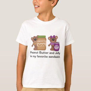 Peanut Butter and Jelly Sandwich T-Shirt