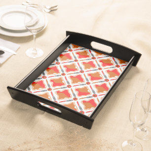 Peanut Butter and Strawberry Jam Seamless Patter Serving Tray