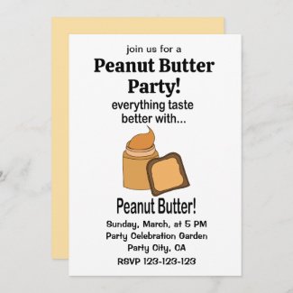 Peanut Butter Bread Cute Funny