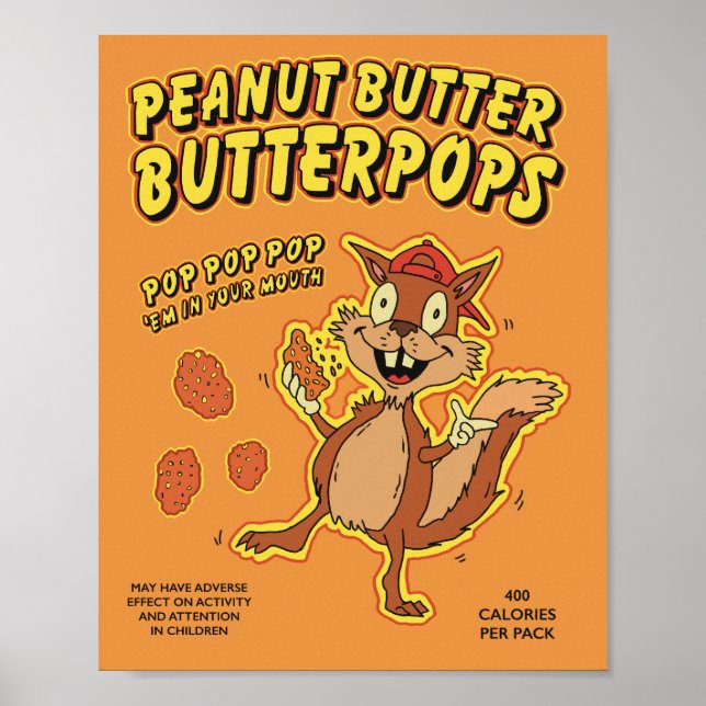 Peanut Butter Butterpops Poster (Front)