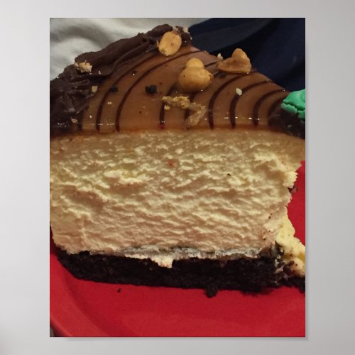 Peanut Butter Cheesecake Photo Poster