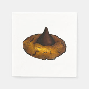 Peanut Butter Chocolate Cookie Foodie Napkins