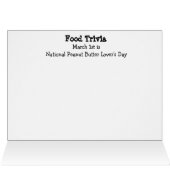 Peanut Butter Cookie Recipe Card (Inside Horizontal (Top))