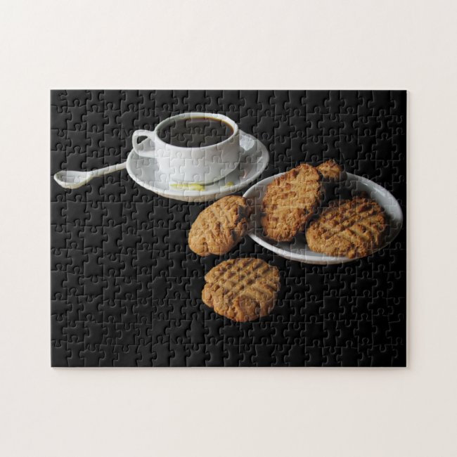 Peanut Butter Cookies and Coffee Jigsaw Puzzle