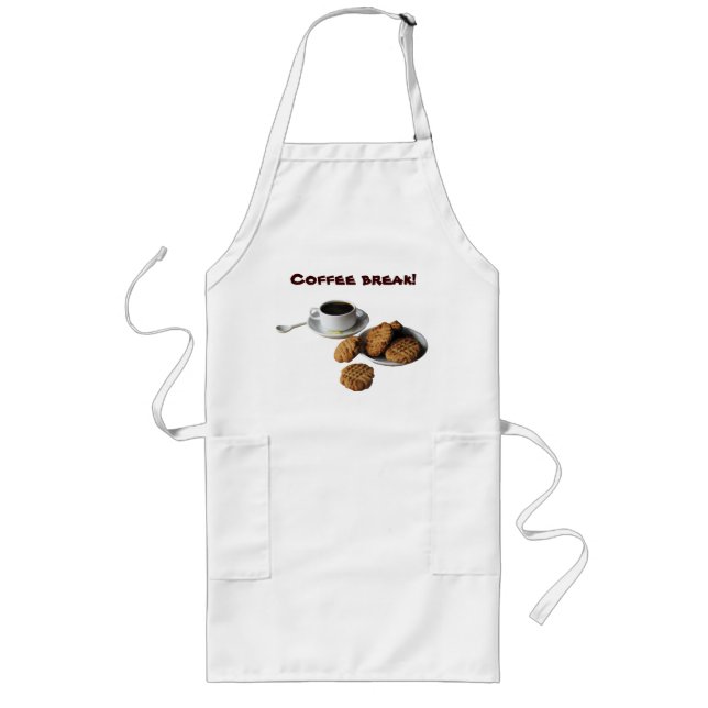 Peanut Butter Cookies Long Apron (Front)