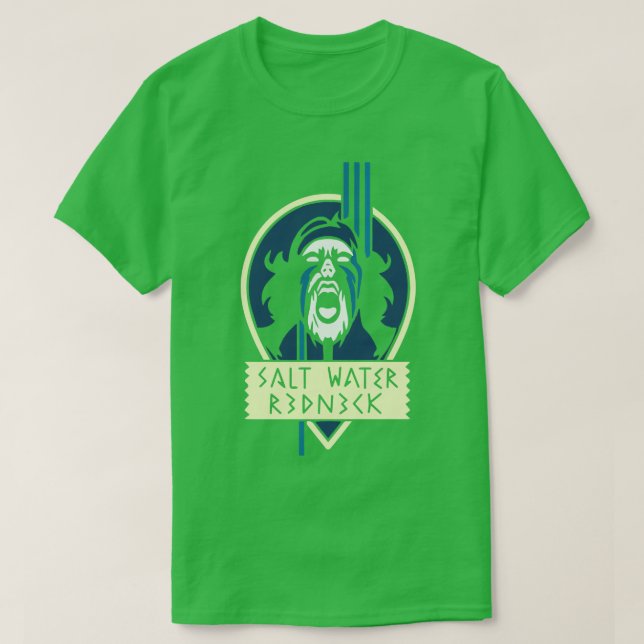 Peanut Butter Falcon Salt Water Redneck Graphic T-Shirt (Design Front)
