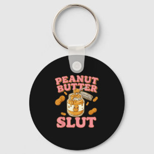 Peanut Butter Funny Peanut Butter Lovers Apparel  Keychain