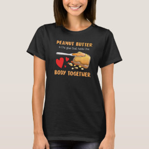 Peanut Butter Holds This Body Jelly Food Graphic T-Shirt
