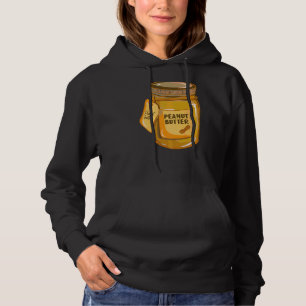 Peanut Butter Jar Jelly Food Graphic Hoodie
