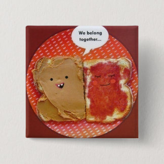 peanut butter jelly best friends button