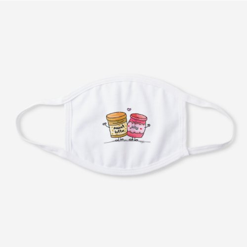 Peanut Butter  Jelly Cloth Face Mask