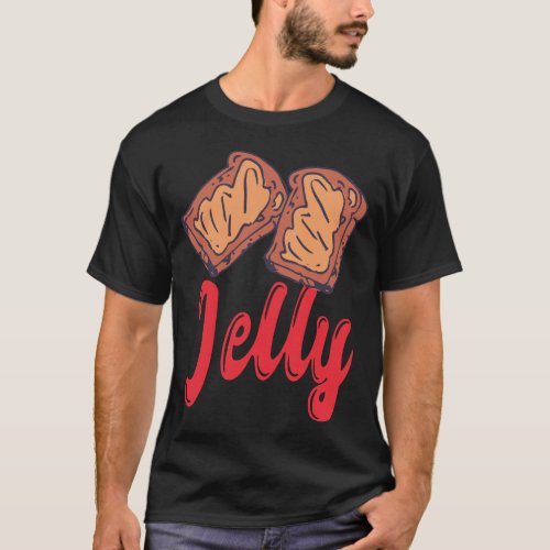 Peanut Butter  Jelly  Matching Couple Shirts Cool