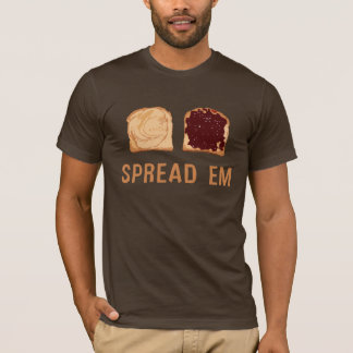 Peanut Butter & Jelly: Spread 'Em T-Shirt