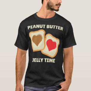 Peanut Butter Jelly Time Bff Love Match Perfect148 T-Shirt