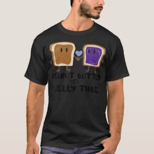 Peanut Butter Jelly Time Bff Love Match Perfect149 T-Shirt
