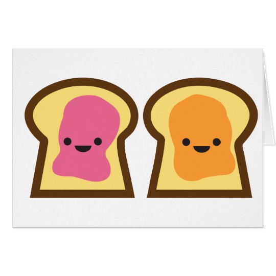 Peanut Butter Jelly Time! Card