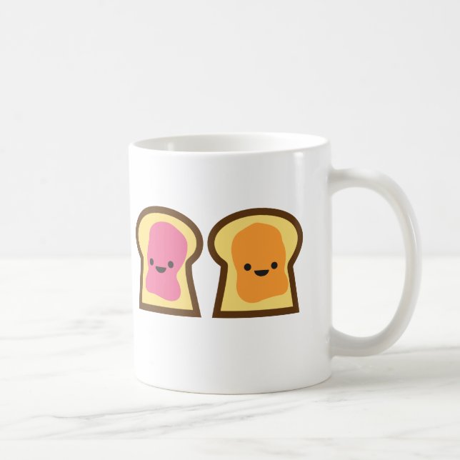 Peanut Butter Jelly Time! Coffee Mug (Right)