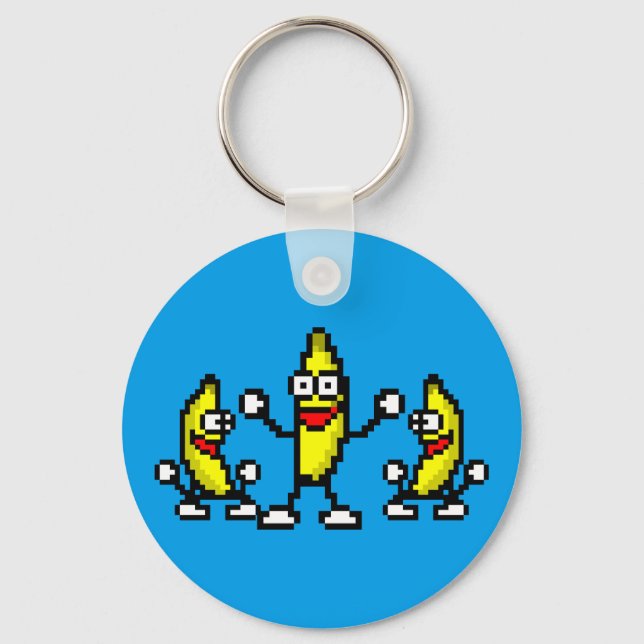 Peanut Butter Jelly Time Keychain (Front)