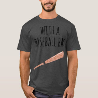 Peanut Butter Jelly With A Baseball Bat Couples T-Shirt