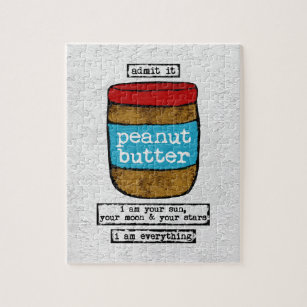 Peanut Butter Jigsaw Puzzle - Funny Food