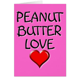 Peanut Butter Love Cards