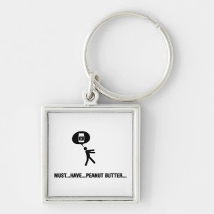 Peanut Butter Lover Keychain