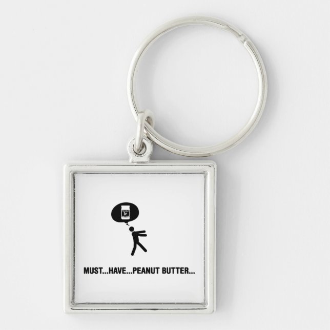 Peanut Butter Lover Keychain (Front)