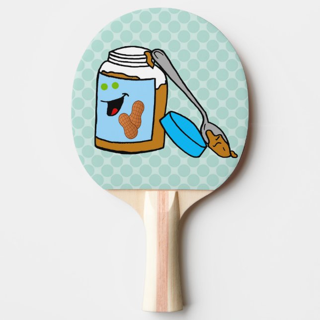 Peanut Butter Lover Ping Pong Paddle (Front)