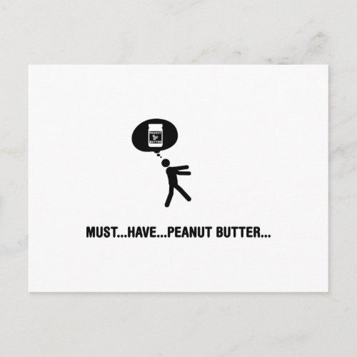 Peanut Butter Lover Postcard