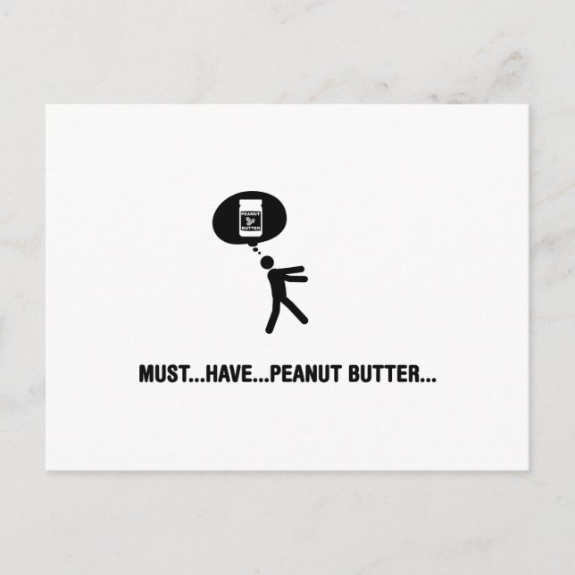 Peanut Butter Lover Postcard (Front)