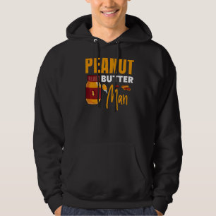 Peanut Butter Man Jelly Food Graphic Hoodie