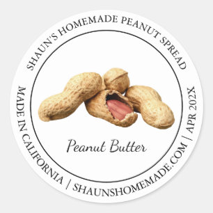 Peanut Butter Modern label
