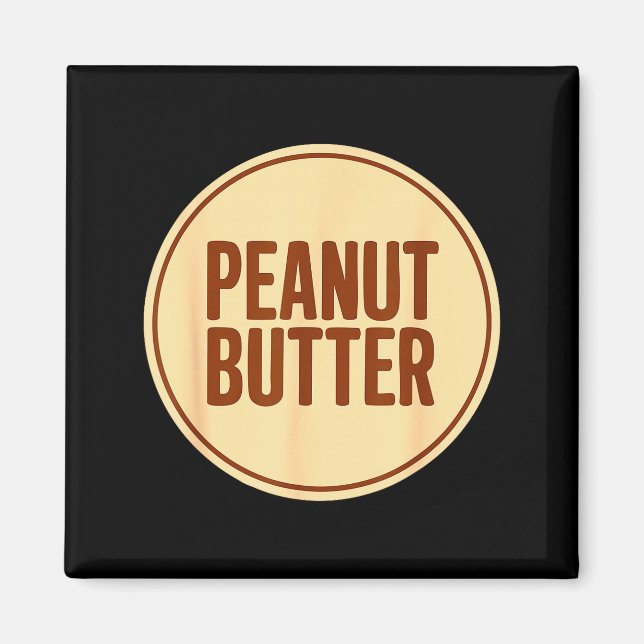 Peanut Butter Shirt Adult Men Women Kids Jelly Cos Magnet (Front)