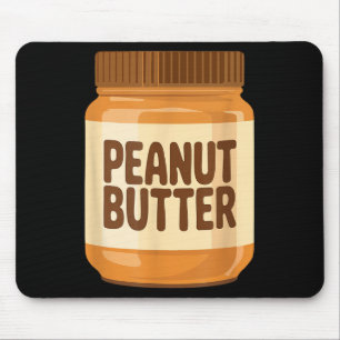 Peanut Butter Shirt Adult Men Women Kids Jelly Cos Mouse Pad