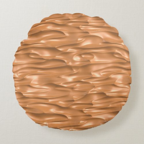 Peanut Butter Spread Round Pillow