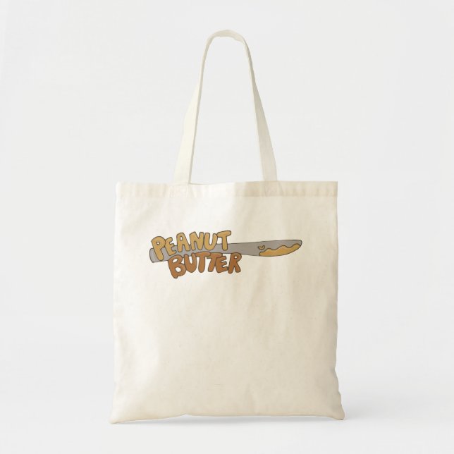 Peanut Butter Tote Bag (Front)