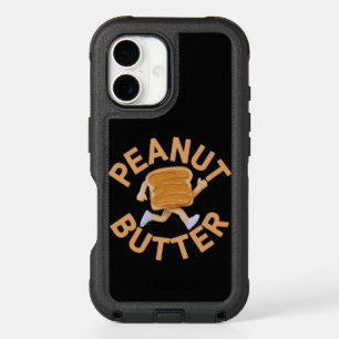 Peanut Butter Vibes Funny & Cute Design iPhone 16 Case