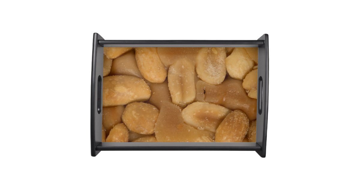 Peanut & Caramel Candy Bar Serving Tray Zazzle