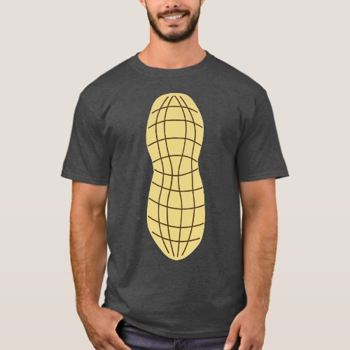 Peanut Costume  salty nuts ball game shelled T_Shirt