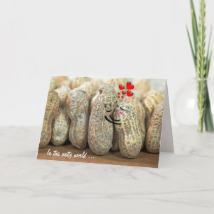 Peanut Couple Wedding Anniversary Card