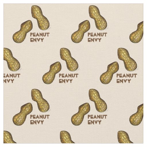 Peanut Envy Nutty Peanuts Nuts Food Fabric