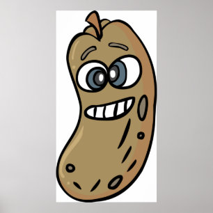 Peanut Face Poster
