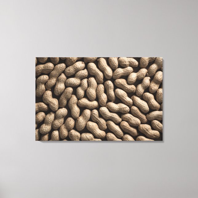 Peanut Family 2 Canvas Print (Front)