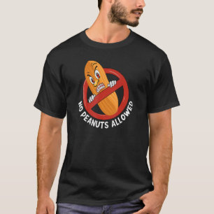 Peanut Food Allergy Awareness Alert T-Shirt